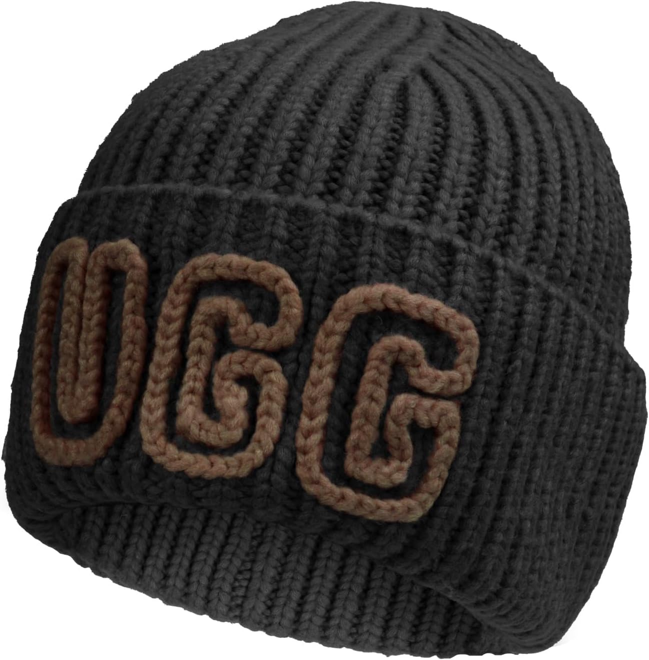 Женская шапка-бини UGG из толстого ребристой ткани, Black
Женская шапка-бини UGG из толстого ребристой ткани, Black