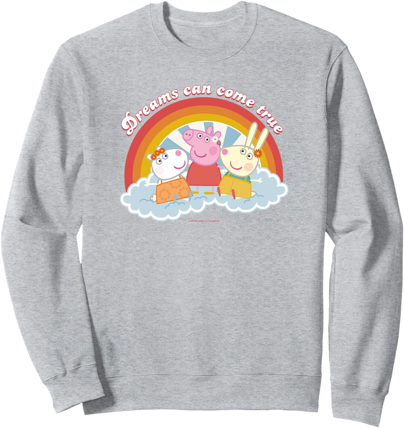 Толстовка с ретро-логотипом «Мечты Свинки Пеппы могут сбыться: дружба», серая Peppa Pig, Серый, Толстовка с ретро-логотипом «Мечты Свинки Пеппы могут сбыться: дружба», серая Peppa Pig
Толстовка с ретро-логотипом «Мечты Свинки Пеппы могут сбыться: дружба», серая Peppa Pig, Серый, Толстовка с ретро-логотипом «Мечты Свинки Пеппы могут сбыться: дружба», серая Peppa Pig