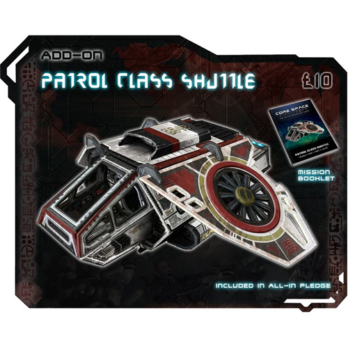 Фигурка Core Space: First Born – Patrol Class Shuttle
Фигурка Core Space: First Born – Patrol Class Shuttle