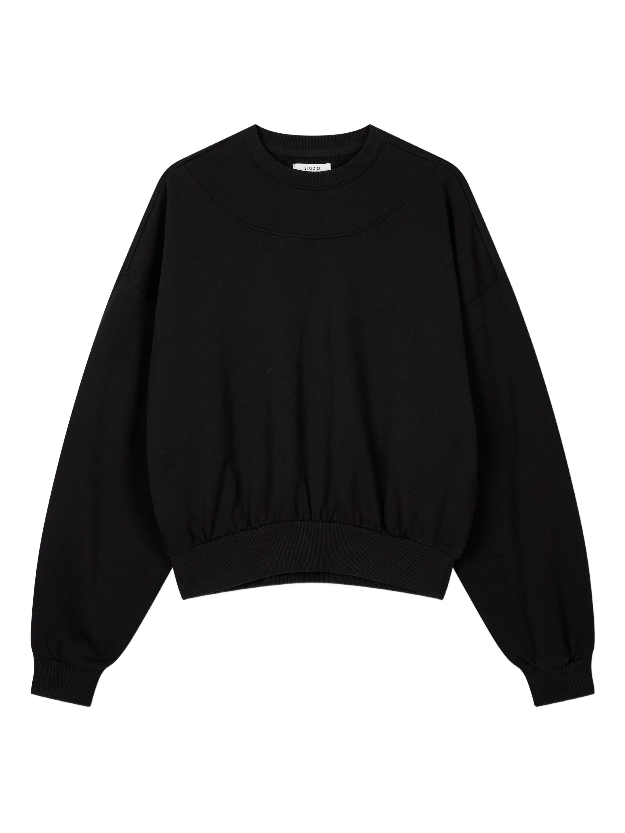 Толстовка с круглым вырезом Studio Tomboy, черный
Толстовка с круглым вырезом Studio Tomboy, черный