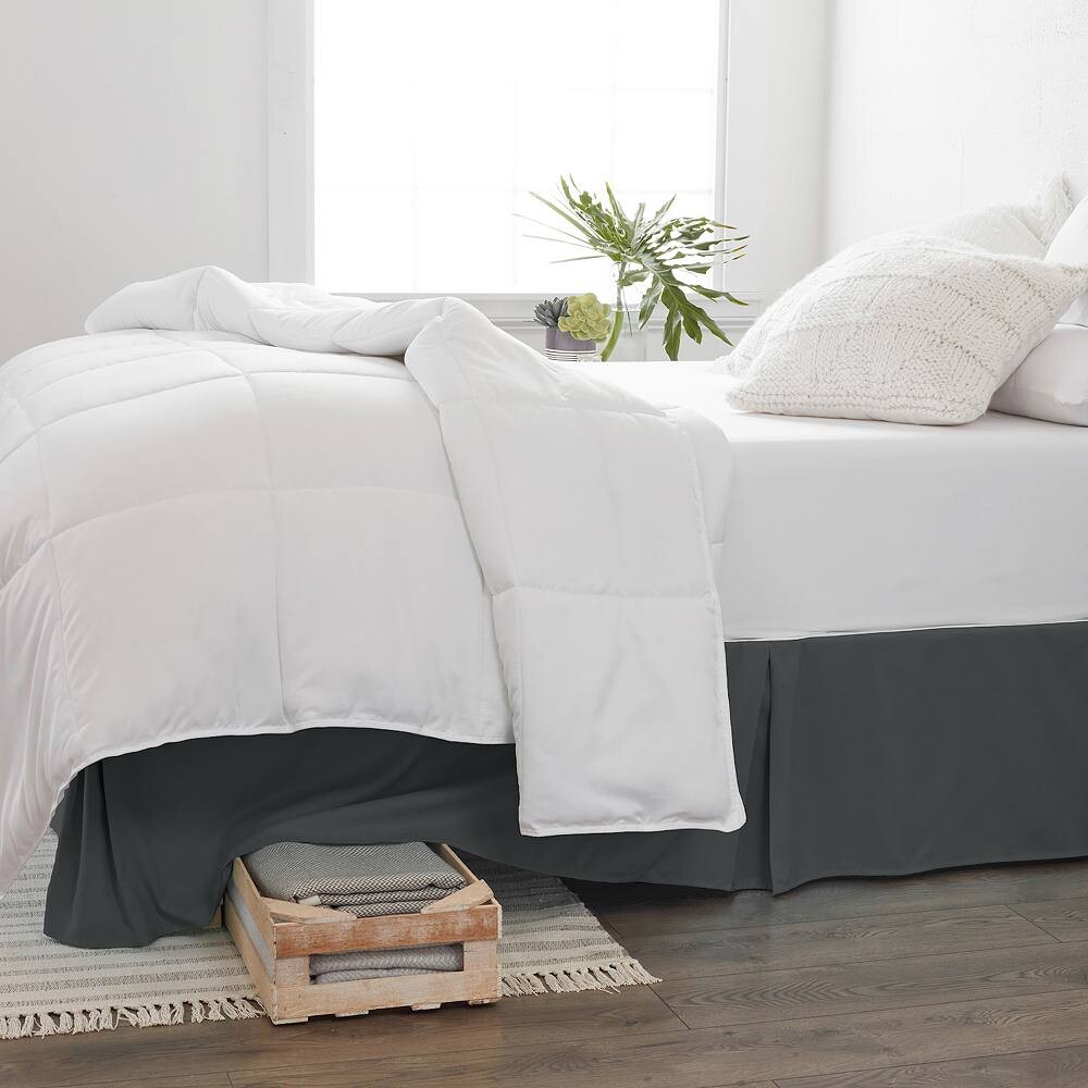 Плиссированная юбка-коробка размера «queen-size» в лофте Urban Loft, пружинный чехол, необходимое домашнее постельное белье, серый
Плиссированная юбка-коробка размера «queen-size» в лофте Urban Loft, пружинный чехол, необходимое домашнее постельное белье, серый