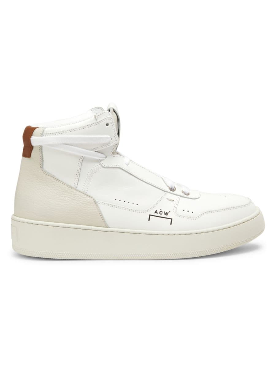 Высокие кожаные кроссовки Luol A-COLD-WALL*, цвет Moonbeam Mobe
Высокие кожаные кроссовки Luol A-COLD-WALL*, цвет Moonbeam Mobe