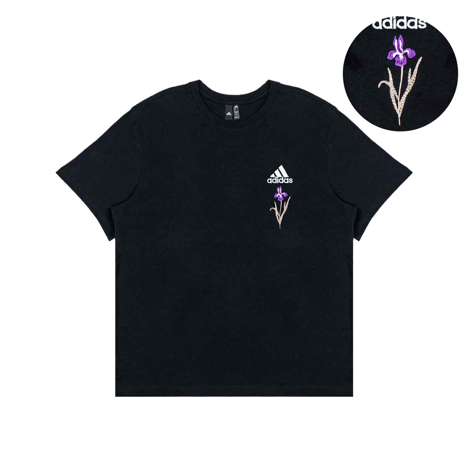 Футболка унисекс черная Adidas, черный
Футболка унисекс черная Adidas, черный