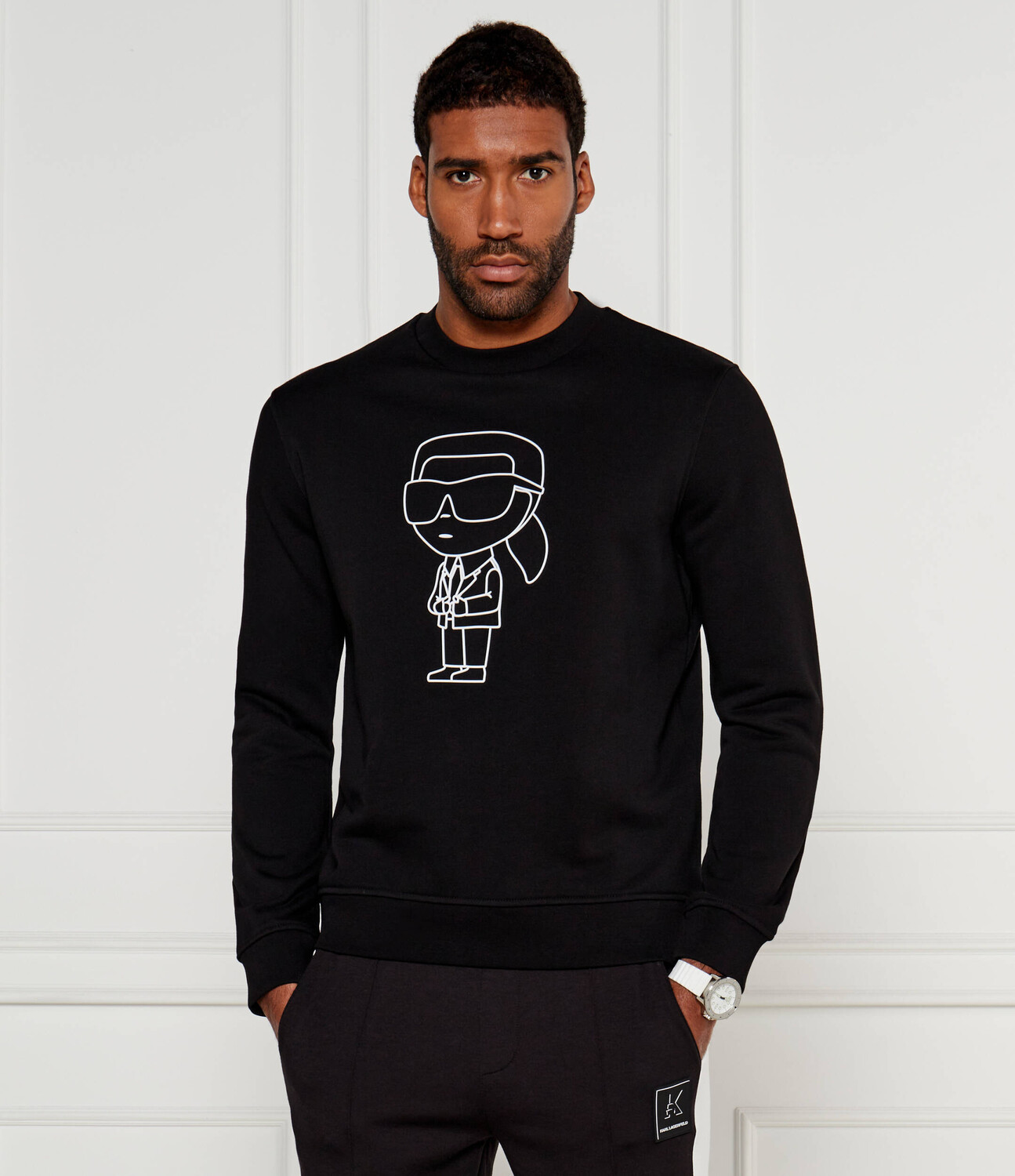 Толстовка Karl Lagerfeld Regular Fit, черный
Толстовка Karl Lagerfeld Regular Fit, черный