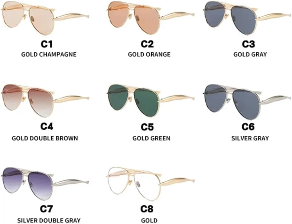 Солнцезащитные очки с защитой UV400 | Металлическая панк-оправа, цветные линзы | Для женщин и мужчин, для занятий спортом на открытом воздухе и вождения DSVIGF, Tea
Солнцезащитные очки с защитой UV400 | Металлическая панк-оправа, цветные линзы | Для женщин и мужчин, для занятий спортом на открытом воздухе и вождения DSVIGF, Tea