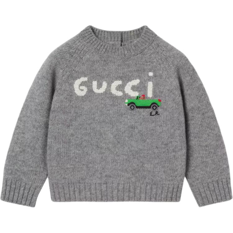 Свитер FW25 для младенцев и малышей GUCCI, серый
Свитер FW25 для младенцев и малышей GUCCI, серый