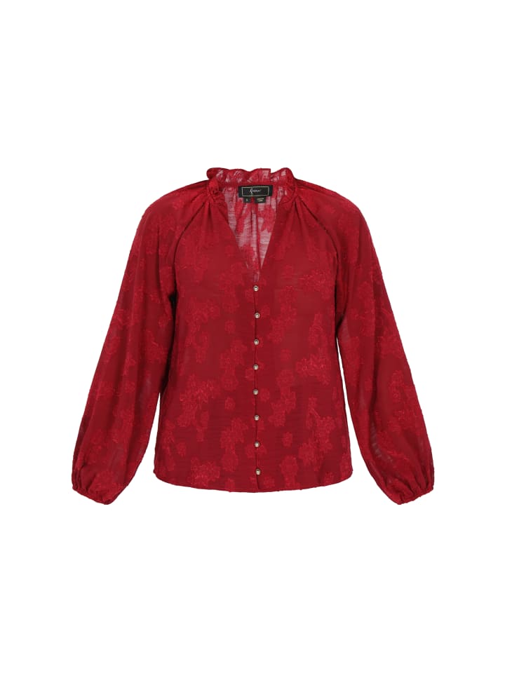 Faina Женская блузка бордового цвета
Faina Женская блузка бордового цвета