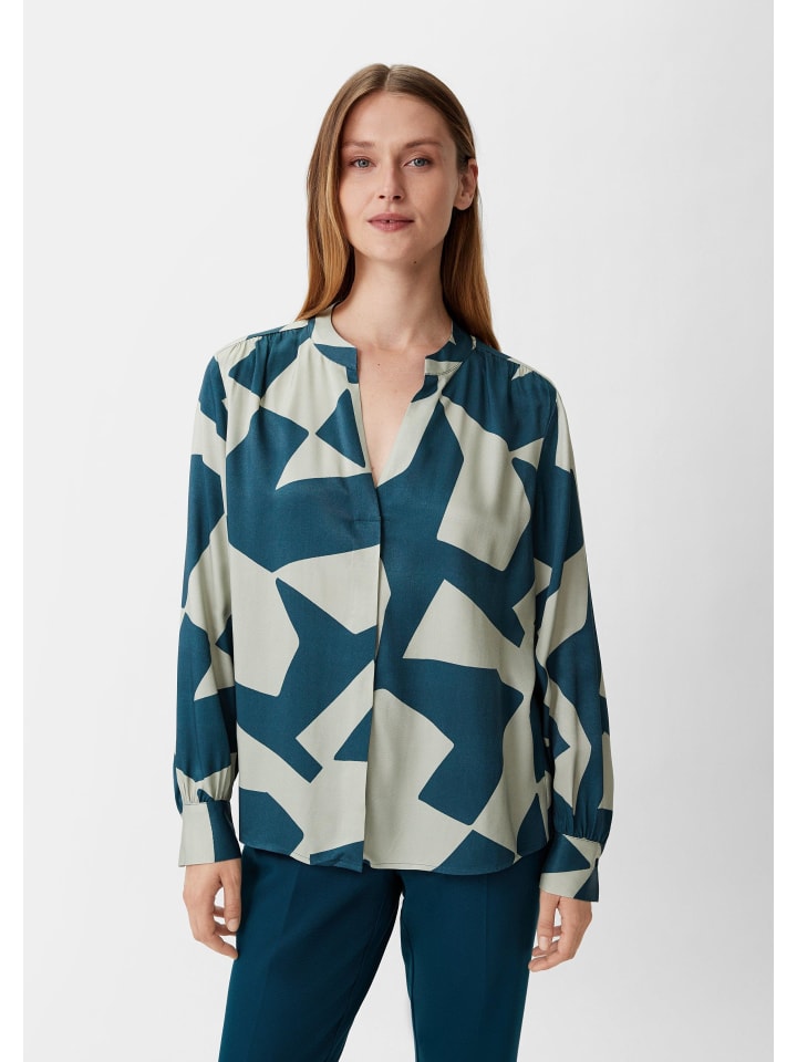 Блуза comma Bluse langarm, бирюзовый
Блуза comma Bluse langarm, бирюзовый