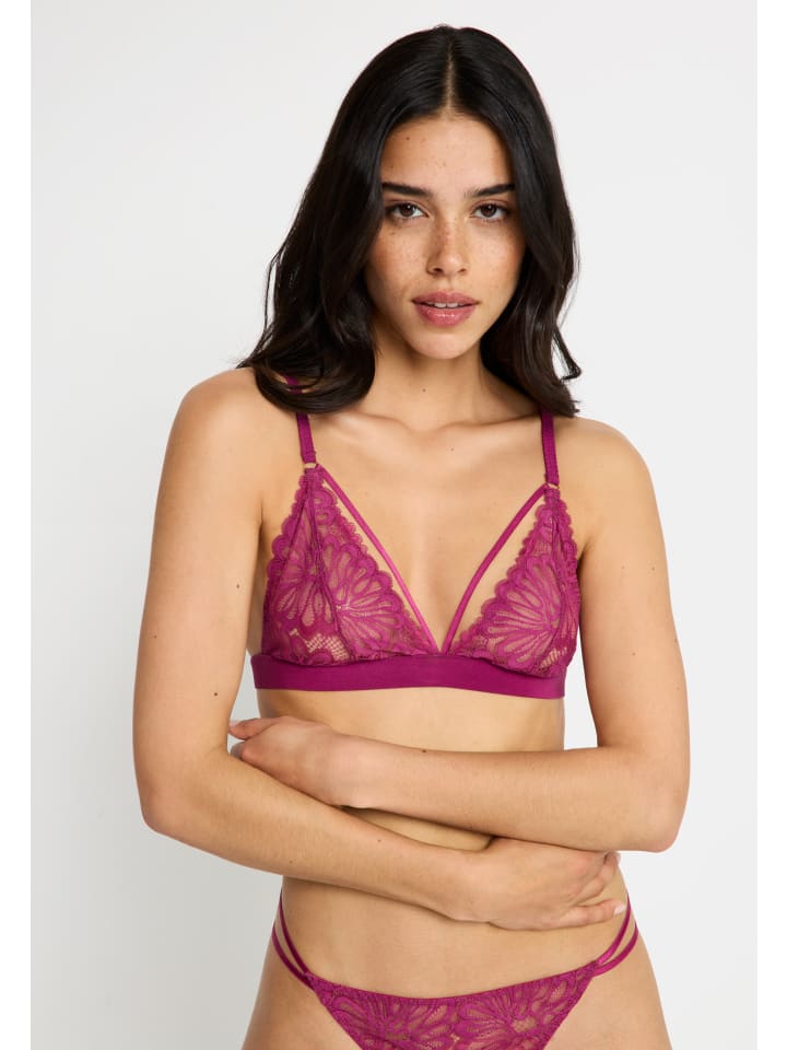 LSCN BY LASCANA Бюстгальтер-топ насыщенного ягодного цвета
LSCN BY LASCANA Бюстгальтер-топ насыщенного ягодного цвета