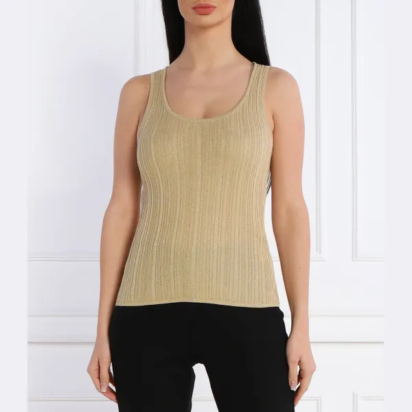 Облегающий топ Liu Jo, золотой
Облегающий топ Liu Jo, золотой