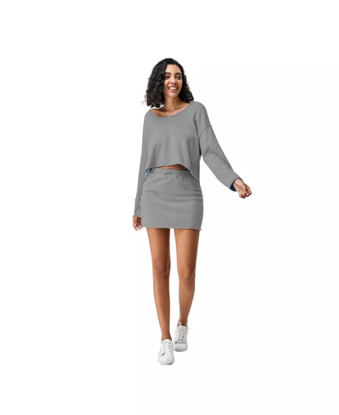 Женская хлопковая мини-юбка Bellemere Bellemere New York, серый
Женская хлопковая мини-юбка Bellemere Bellemere New York, серый