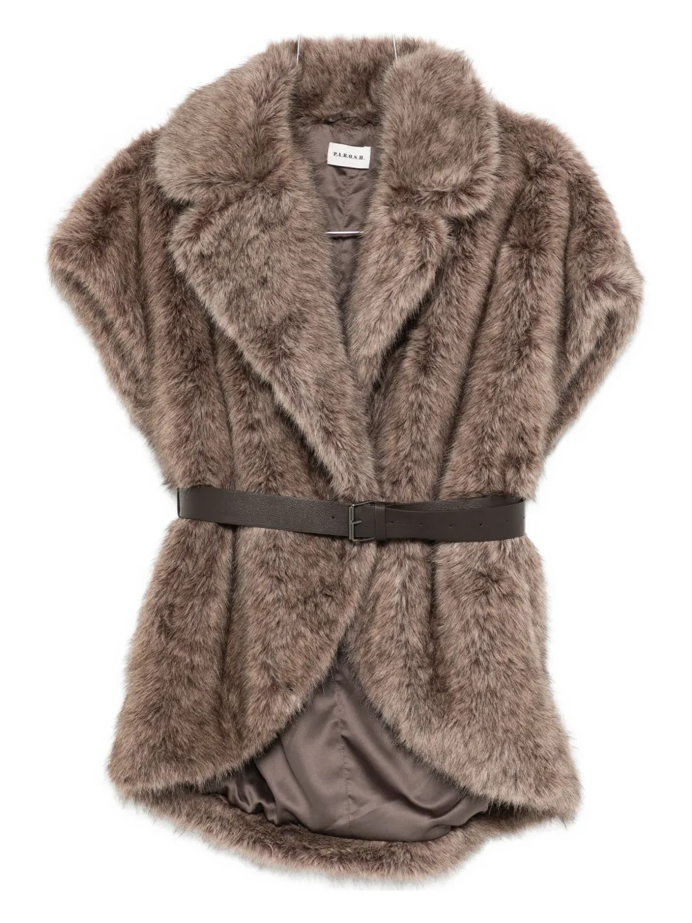 Жилет с поясом P.A.R.O.S.H., коричневый
Жилет с поясом P.A.R.O.S.H., коричневый