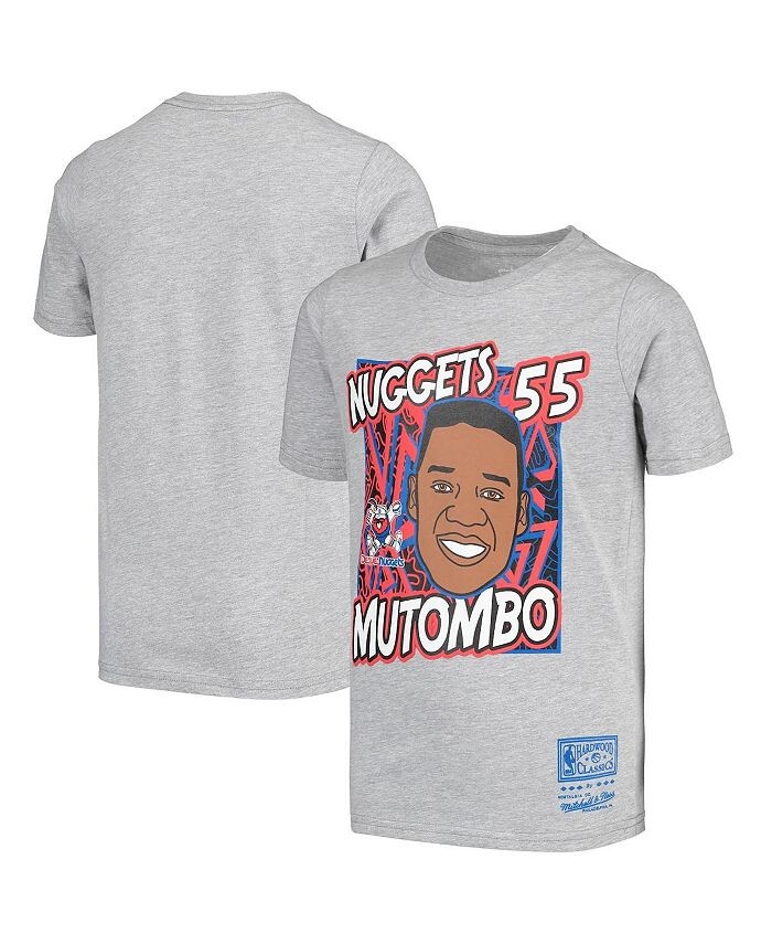 Серая футболка Big Boys Dikembe Mutombo Denver Nuggets Hardwood Classics King of the Court Player Mitchell & Ness, серый
Серая футболка Big Boys Dikembe Mutombo Denver Nuggets Hardwood Classics King of the Court Player Mitchell & Ness, серый