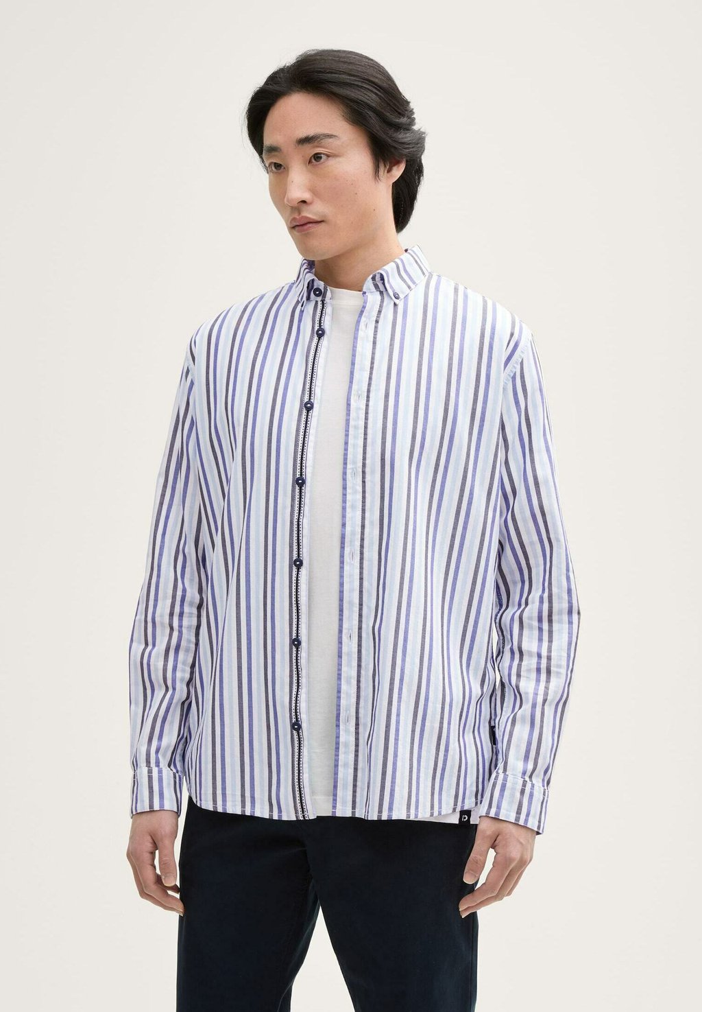 Рубашка REGULAR FIT TOM TAILOR, синий 
Рубашка REGULAR FIT TOM TAILOR, синий