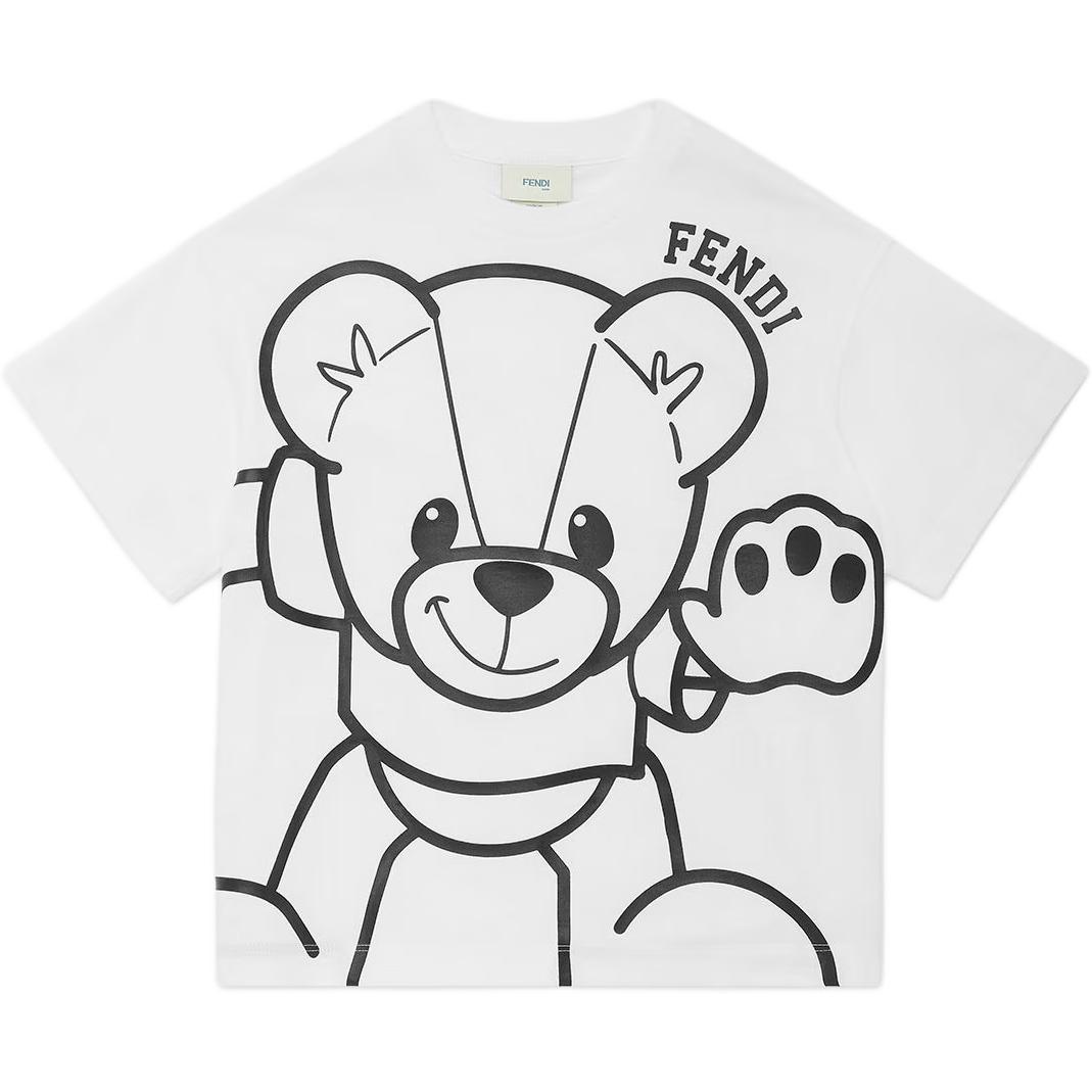Детская футболка FENDI, белый
Детская футболка FENDI, белый