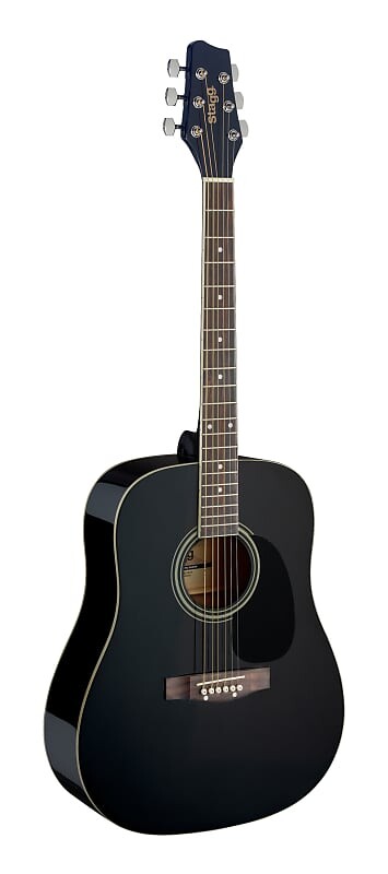 Акустическая гитара Stagg Black European Dreadnought Acoustic Guitar
Акустическая гитара Stagg Black European Dreadnought Acoustic Guitar