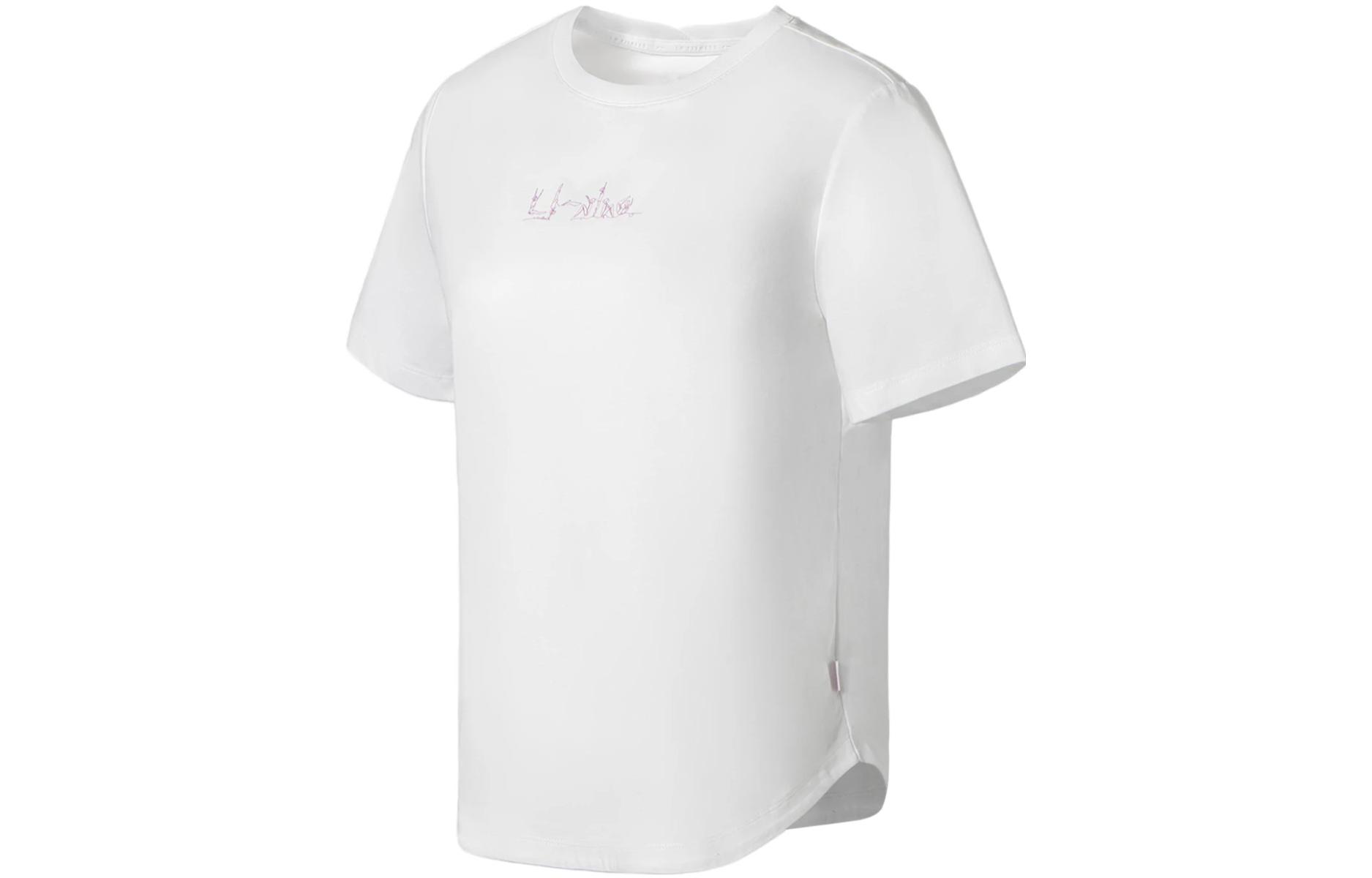 Фитнес серия Футболка женская белая LINING
Фитнес серия Футболка женская белая LINING