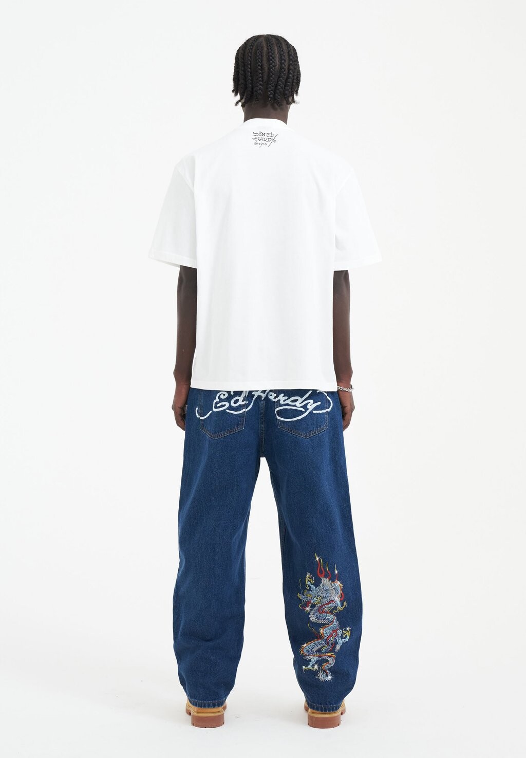 Джинсы свободного кроя BATTLE-DRAGON DIAMANTE Ed Hardy, синий деним
Джинсы свободного кроя BATTLE-DRAGON DIAMANTE Ed Hardy, синий деним