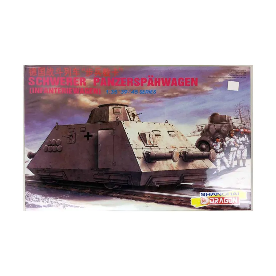 Шверер Панцерспахваген (Infantriewagen), Dragon Models - '39 to '45 Series - Germany (1:35)
Шверер Панцерспахваген (Infantriewagen), Dragon Models - '39 to '45 Series - Germany (1:35)