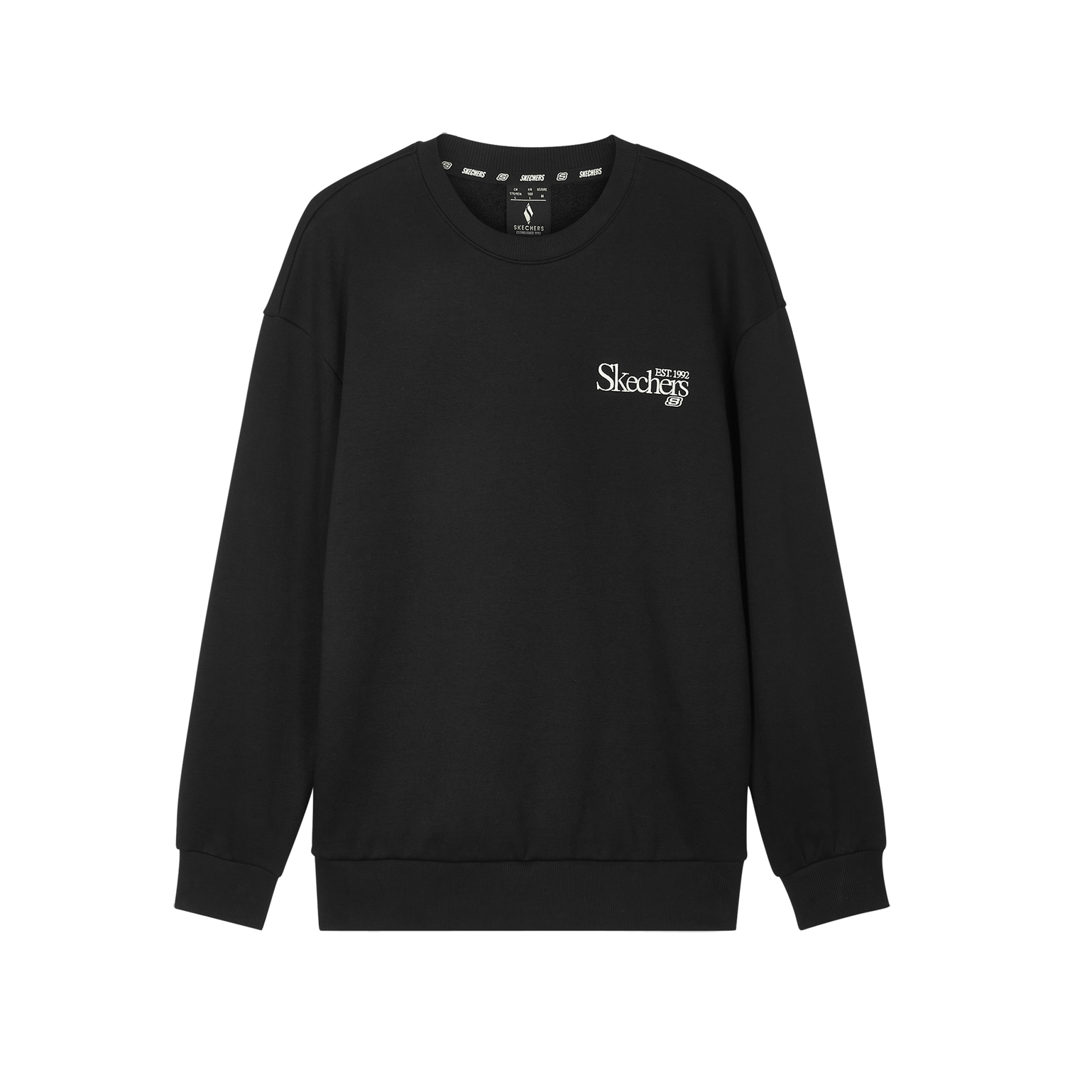 Свитшот унисекс черный Skechers
Свитшот унисекс черный Skechers
