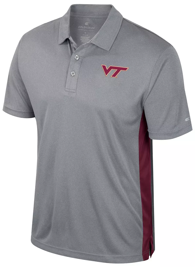 Мужские хоккейные кеды цвета Хизер серого цвета Colosseum Virginia Tech в поло
Мужские хоккейные кеды цвета Хизер серого цвета Colosseum Virginia Tech в поло