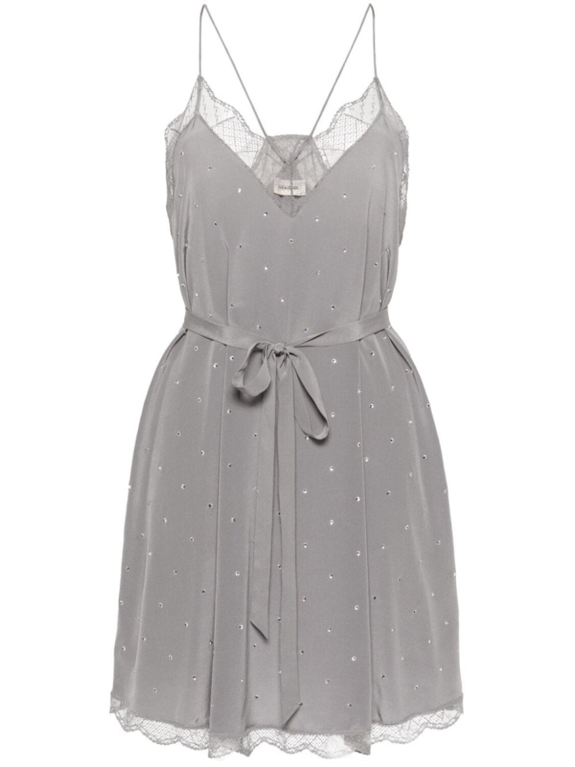 Zadig&Voltaire платье мини Ristyz со стразами, серый
Zadig&Voltaire платье мини Ristyz со стразами, серый