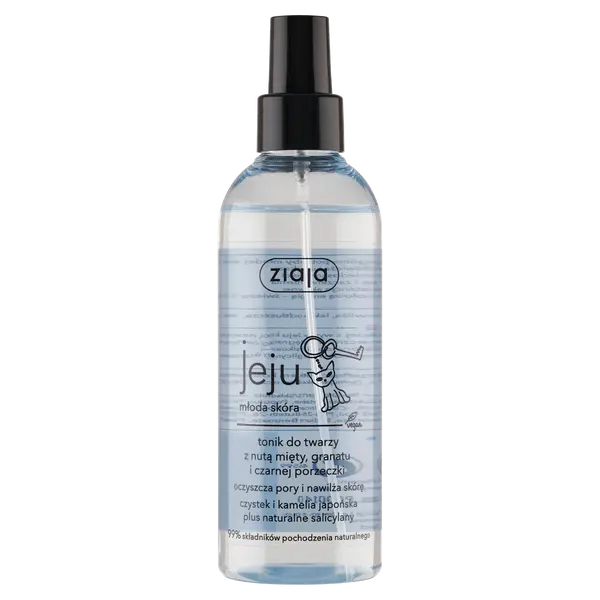 Тоник для лица с нотками мяты, 200 мл Ziaja Jeju
Тоник для лица с нотками мяты, 200 мл Ziaja Jeju