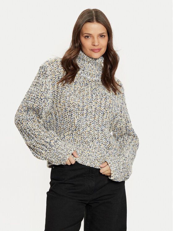 Свитер с высоким воротником обычного кроя Noisy May, бежевый
Свитер с высоким воротником обычного кроя Noisy May, бежевый