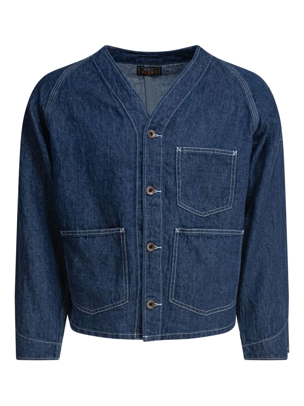 Джинсовая куртка с рукавами реглан BEAMS PLUS, синий
Джинсовая куртка с рукавами реглан BEAMS PLUS, синий