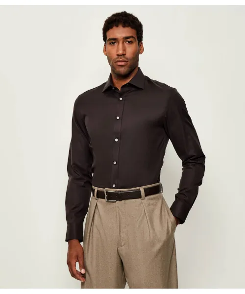 Рубашка Slim fit Tiger Of Sweden, коричневый
Рубашка Slim fit Tiger Of Sweden, коричневый