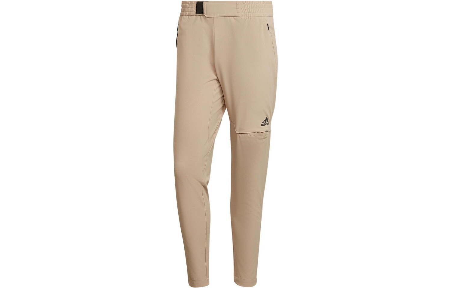 Трикотажные спортивные штаны мужские светло-коричневые Adidas, коричневый 
Трикотажные спортивные штаны мужские светло-коричневые Adidas, коричневый