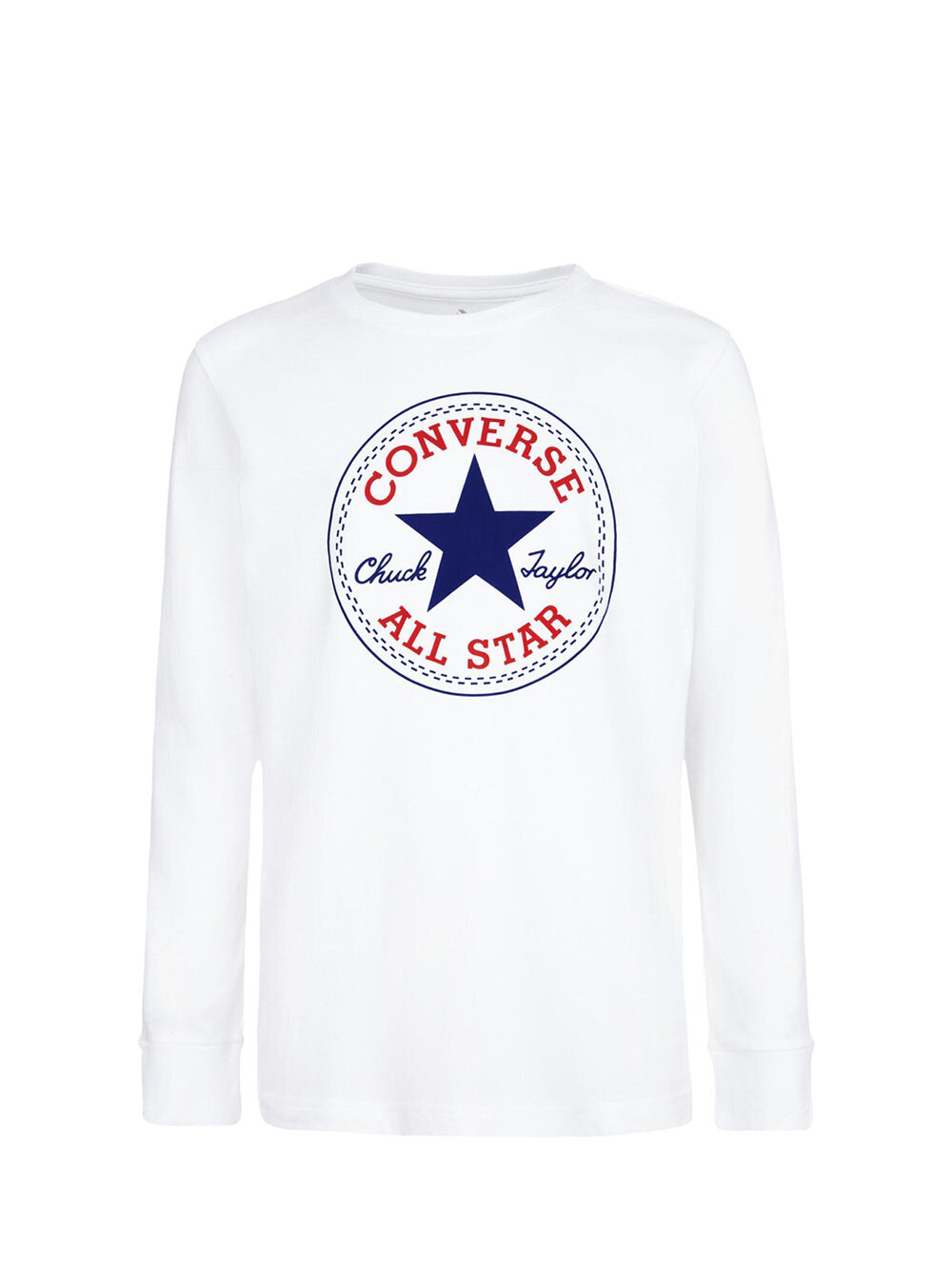 Белый свитер для девочки Converse 
Белый свитер для девочки Converse