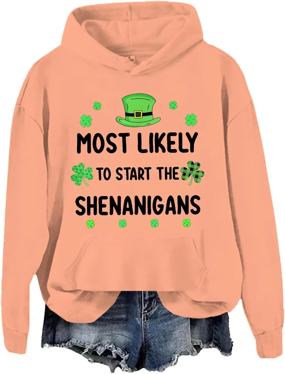 Свитшут St Patricks Day Most Likely to Start The Shenanigans JWVEL
Свитшут St Patricks Day Most Likely to Start The Shenanigans JWVEL