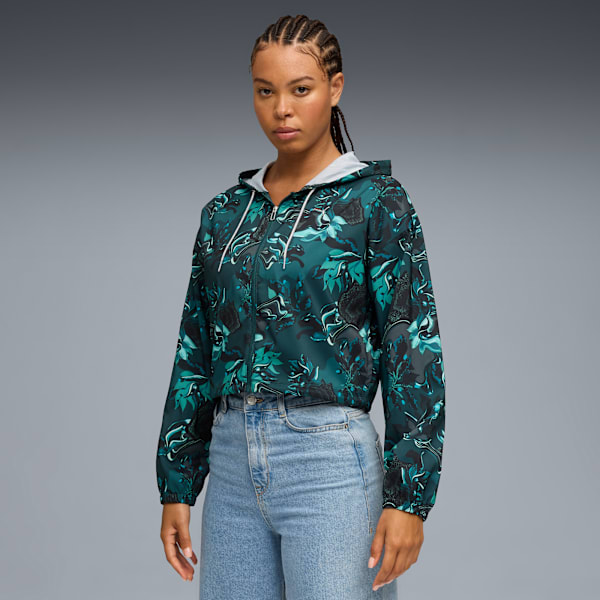 Женская тренировочная куртка на молнии Green Terrains Puma, зеленый
Женская тренировочная куртка на молнии Green Terrains Puma, зеленый