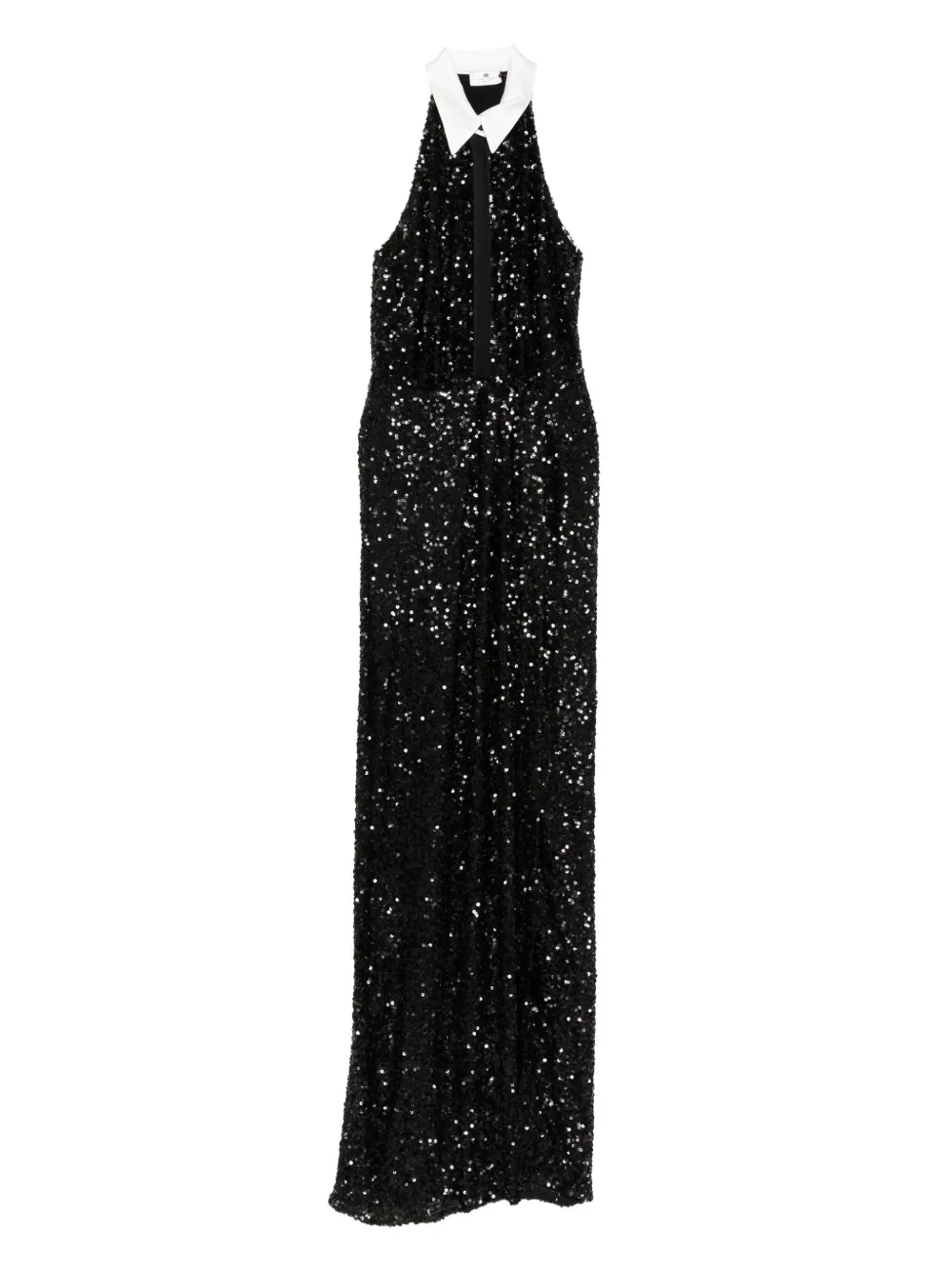 Платье на шее с пайетками Elisabetta Franchi, черный
Платье на шее с пайетками Elisabetta Franchi, черный