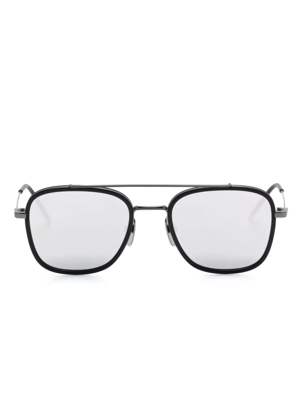 Солнцезащитные очки-пилоты Thom Browne, черный
Солнцезащитные очки-пилоты Thom Browne, черный