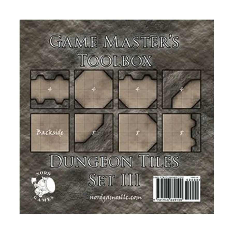 Набор плиток подземелий 3, Gaming Accessories (Nord Games) 
Набор плиток подземелий 3, Gaming Accessories (Nord Games)