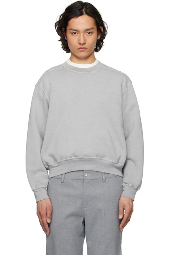 Серая мини-толстовка с круглым вырезом Lady White Co.
Серая мини-толстовка с круглым вырезом Lady White Co.