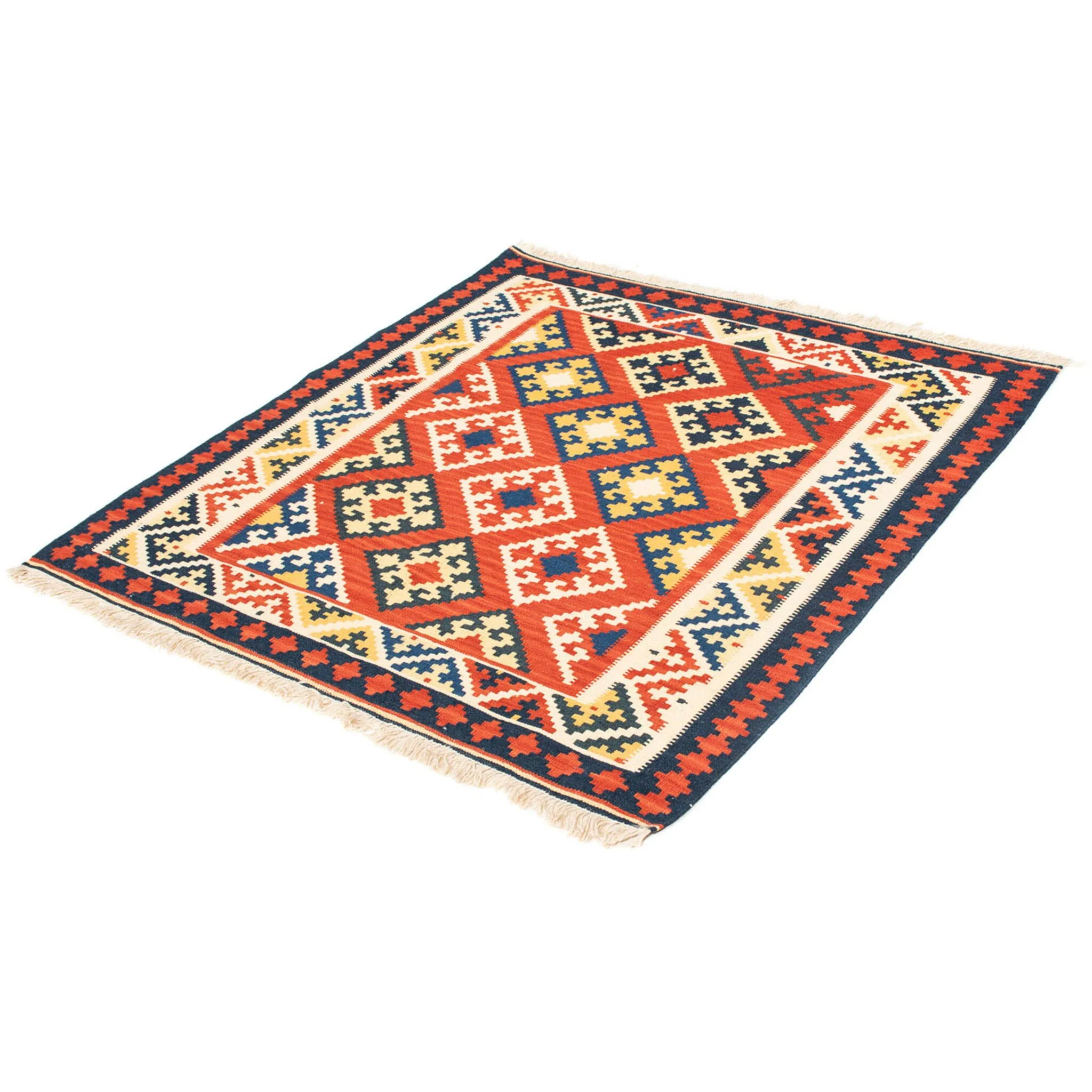 Шерстяной ковер Morgenland «Kilim - Oriental Square - 103 x 102 см - темно-красный», квадратный, высота 6 мм, гостиная, цельный
Шерстяной ковер Morgenland «Kilim - Oriental Square - 103 x 102 см - темно-красный», квадратный, высота 6 мм, гостиная, цельный