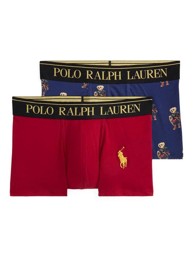 Трусы Bear Polo Pony из хлопковой смеси Ralph Lauren, Pack of 2
Трусы Bear Polo Pony из хлопковой смеси Ralph Lauren, Pack of 2