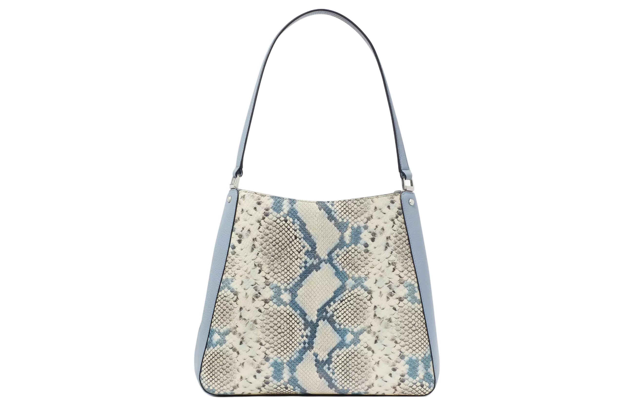 Kate Spade Кожаная сумка Leila через плечо для женщин, синяя и серая
Kate Spade Кожаная сумка Leila через плечо для женщин, синяя и серая