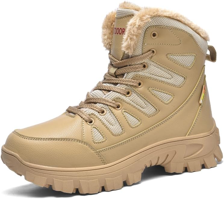 Мужские зимние ботинки AQURIZE с меховой подкладкой, теплые, шнуровка, повседневные, для улицы, противоскользящие, для холодной погоды, рабочие, для походов и треккинга, черный
Мужские зимние ботинки AQURIZE с меховой подкладкой, теплые, шнуровка, повседневные, для улицы, противоскользящие, для холодной погоды, рабочие, для походов и треккинга, черный