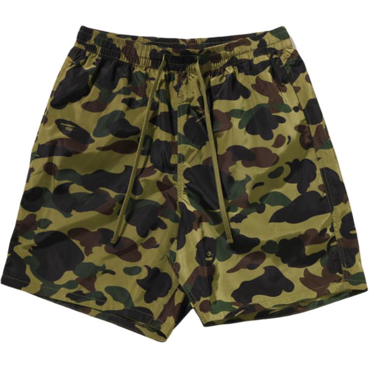 Bape 1st Camo Bathing Ape лого шорты A BATHING APE, зеленый
Bape 1st Camo Bathing Ape лого шорты A BATHING APE, зеленый