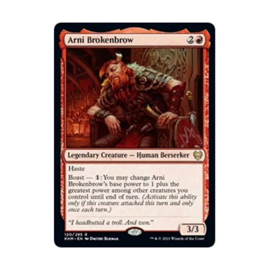 CCG Арни Брокенброу (R), MTG - Kaldheim
CCG Арни Брокенброу (R), MTG - Kaldheim