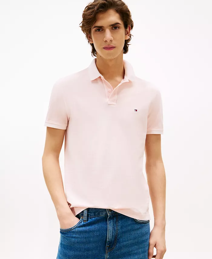 Мужская поло с коротким рукавом, окрашенная в готовом виде Tommy Hilfiger, розовый
Мужская поло с коротким рукавом, окрашенная в готовом виде Tommy Hilfiger, розовый