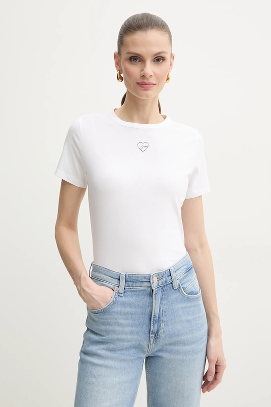 Хлопковая футболка Boss Orange, белый
Хлопковая футболка Boss Orange, белый