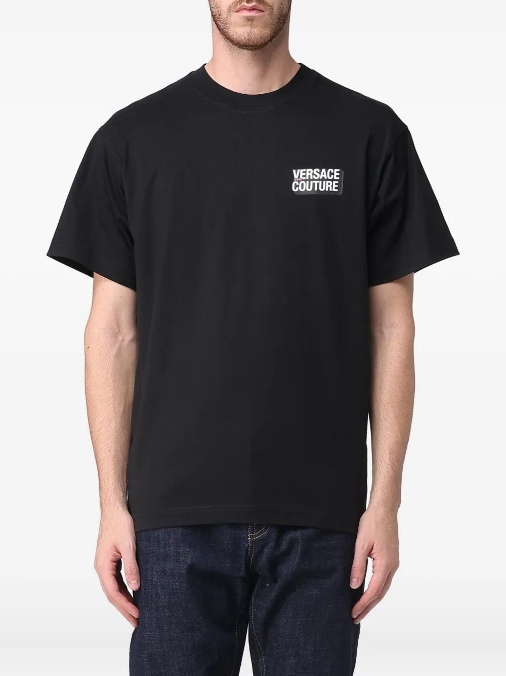 Футболка с логотипом Versace Jeans Couture, черный
Футболка с логотипом Versace Jeans Couture, черный
