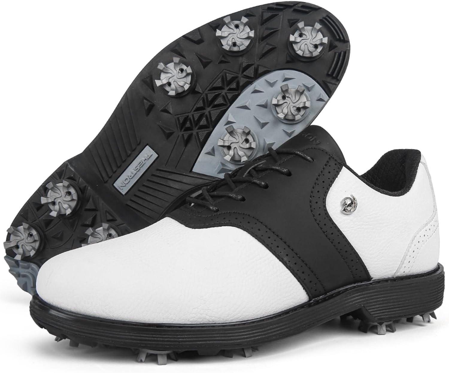 Кроссовки для гольфа с шипами для мужчин, профессиональная обувь для гольфа, водонепроницаемая обувь для прогулок и гольфа, кроссовки для тренировок Zakey, черный
Кроссовки для гольфа с шипами для мужчин, профессиональная обувь для гольфа, водонепроницаемая обувь для прогулок и гольфа, кроссовки для тренировок Zakey, черный