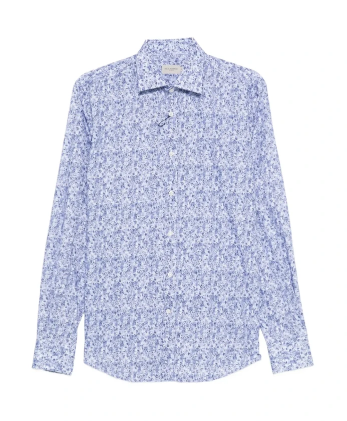 Хлопковая рубашка с цветочным принтом Paul & Shark, синий
Хлопковая рубашка с цветочным принтом Paul & Shark, синий