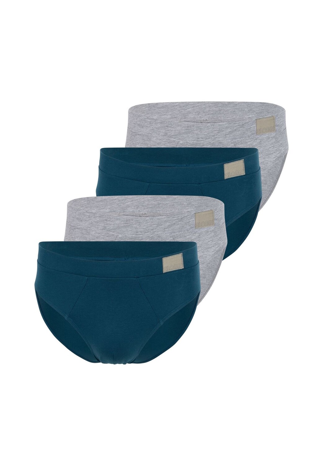 Трусы / трусы, набор из 4 мужских штанов GO Natural sloggi, серый
Трусы / трусы, набор из 4 мужских штанов GO Natural sloggi, серый